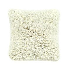 Home Soft Things Shaggy Faux Fur Bedrest Filling Set