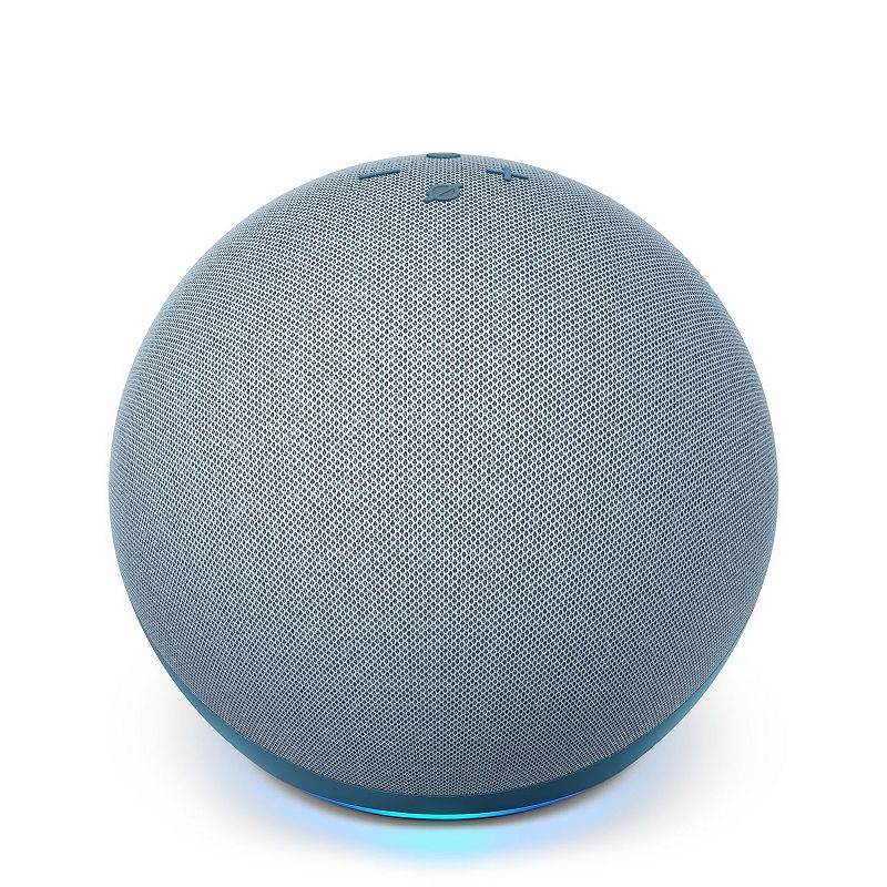 Amazon - Echo (4th Gen) With premium sound, smart home hub, and Alexa - Twilight Blue