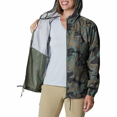Women's Columbia Flash Forward Print Hooded Windbreaker Jacket