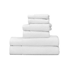 510 Design Big Bundle 100% Cotton 12 Piece Bath Towel Set - White