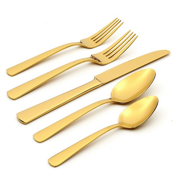 Oneida Aptitude Gold 20pc. Flatware Set