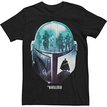 Men's Star Wars The Mandalorian Moff Gideon Helmet Fill Tee