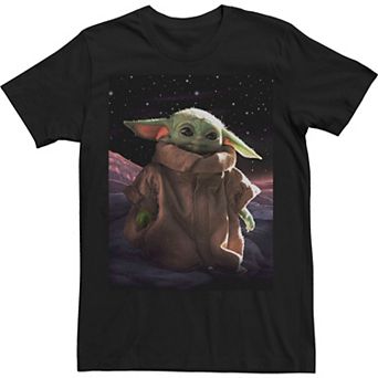 Men's Star Wars The Child aka Baby Yoda Space Walk Tee