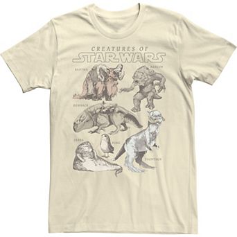 Men's Star Wars Creatures Retro Tee