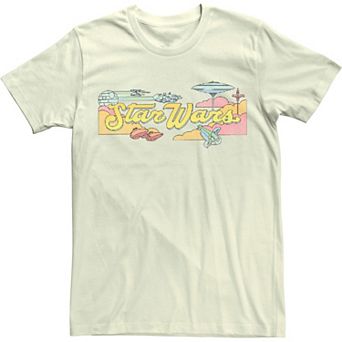 Men's Star Wars Bespin Cartoon Panel Tee