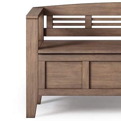 Simpli Home Adams Storage Bench