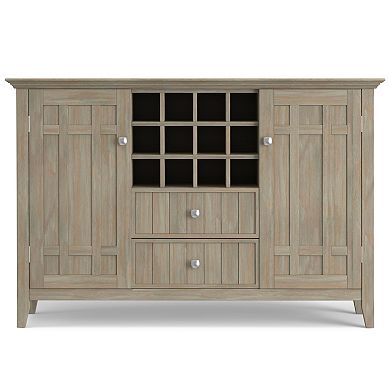 Simpli Home Bedford Wine Storage Cabinet