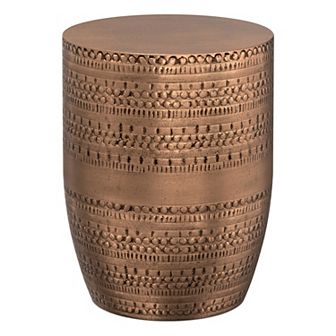 Simpli Home Johnsen Metal End Table