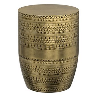 Simpli Home Johnsen Metal End Table