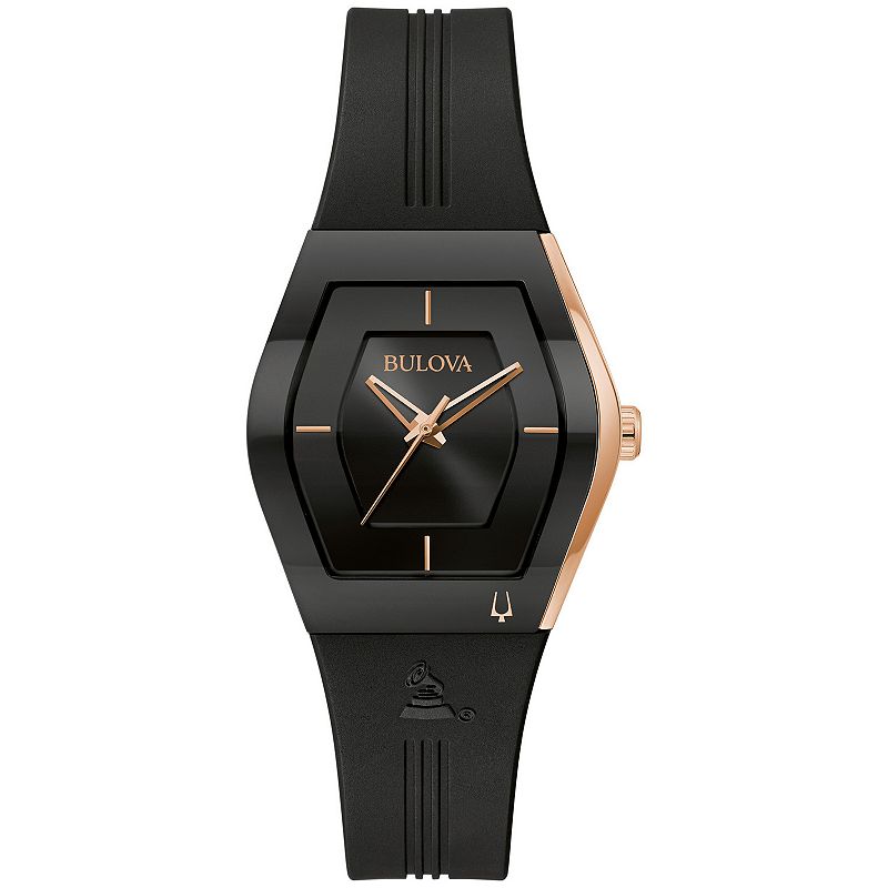 Women's Bulova Latin GRAMMY® Special Edition Watch - 97L163, Size: Small, Black