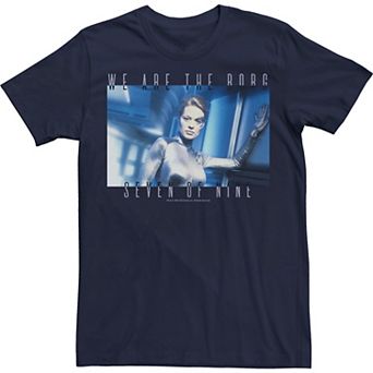 Men's Star Trek: Voyager We Are The Borg Seven Of Nine Tee