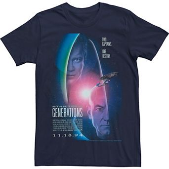 Men's Star Trek Generation Poster Tee