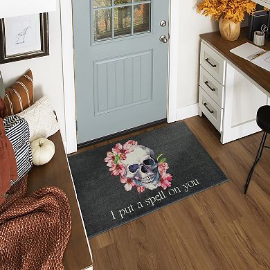 Mohawk Home Skull Spell Rug