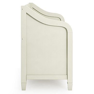 Simpli Home Connaught Hinged Rustic Storage Bench