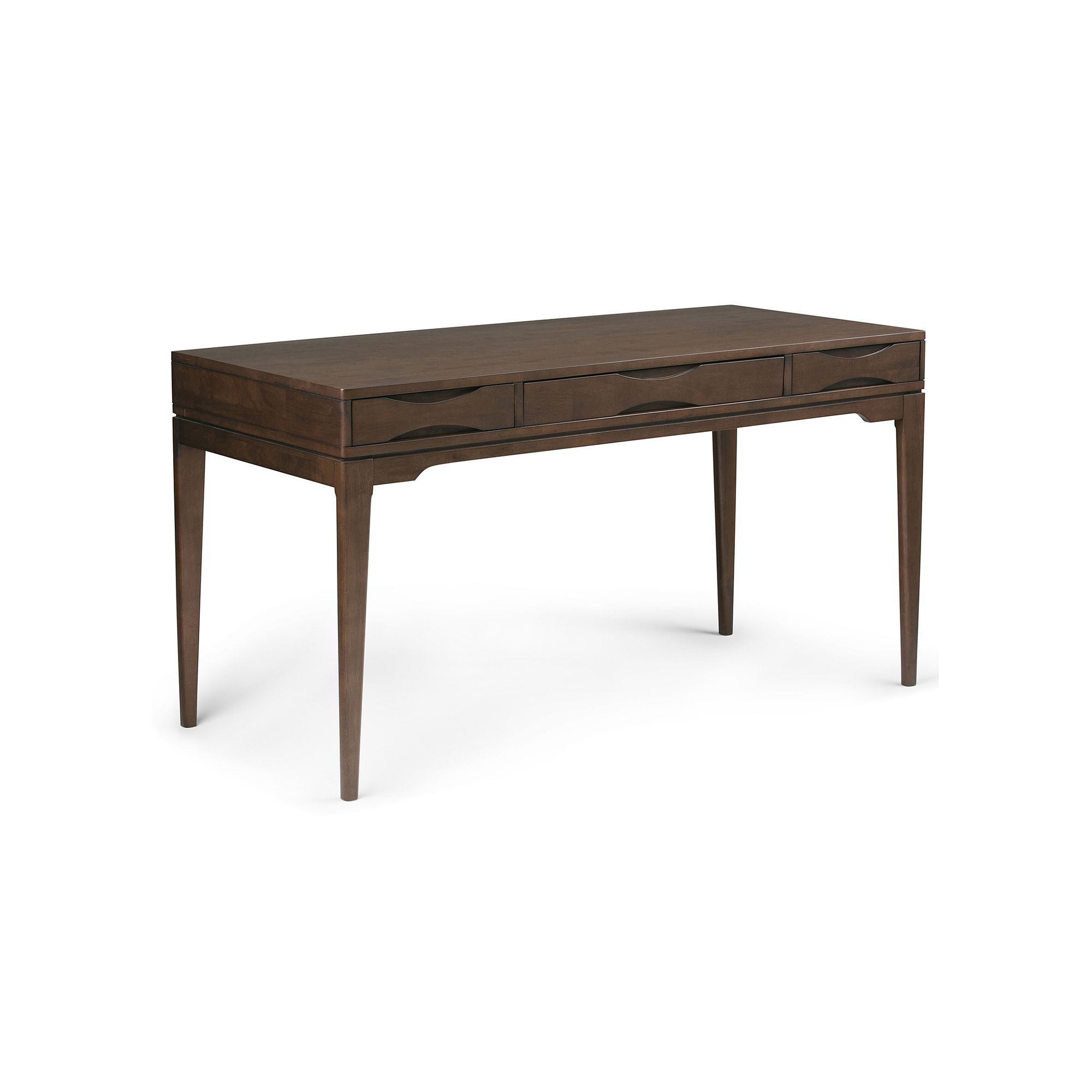 Simpli Home Harper Desk, Brown Brown