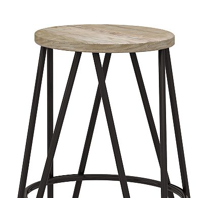 Simpli Home Simeon Counter Stool