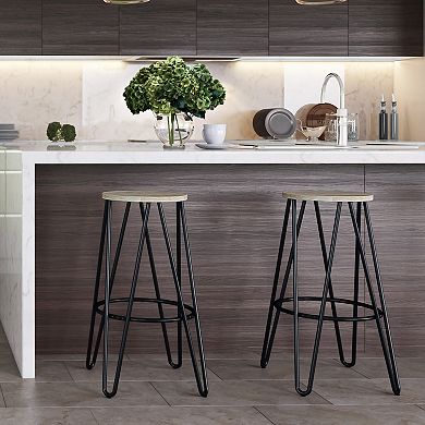 Simpli Home Simeon Bar Stool