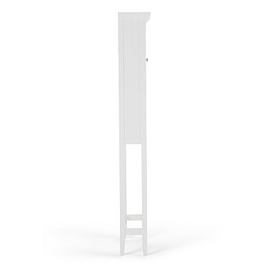 Simpli Home Acadian Over the Toilet Storage Cabinet