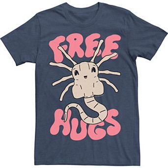 Men's Alien Xenomorph Free Hugs Tee