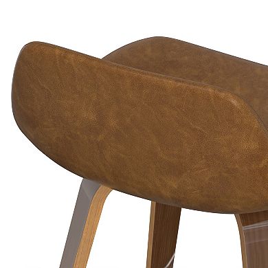 Simpli Home Randolph Counter Stool 2-piece Set