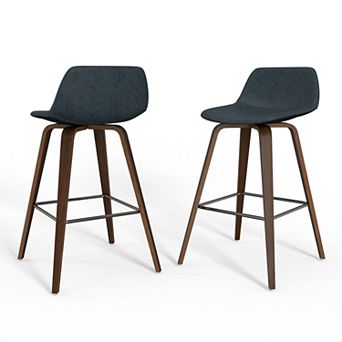 Simpli Home Randolph Counter Stool 2 pc Set