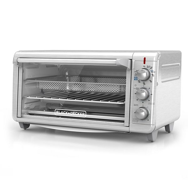 Black Decker Extra Wide Crisp N Bake Air Fry Toaster Oven