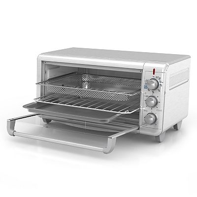 BLACK DECKER Extra Wide Crisp N Bake Air Fry Toaster Oven