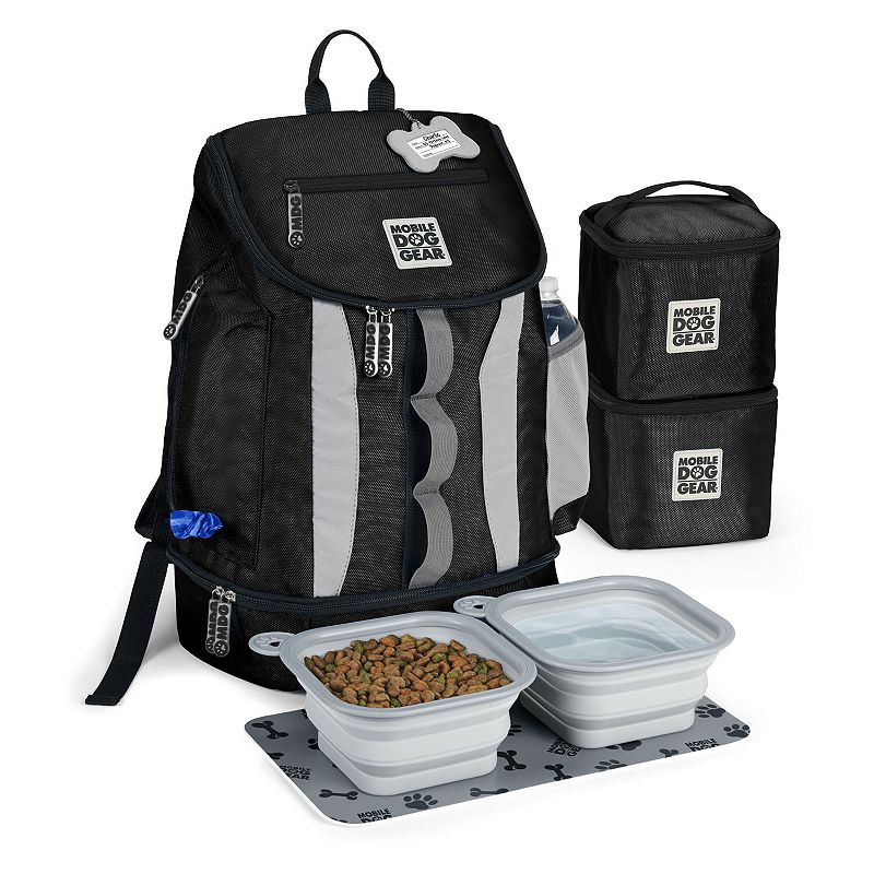 Mobile Dog Gear Week Away Pet Backpack, Black
