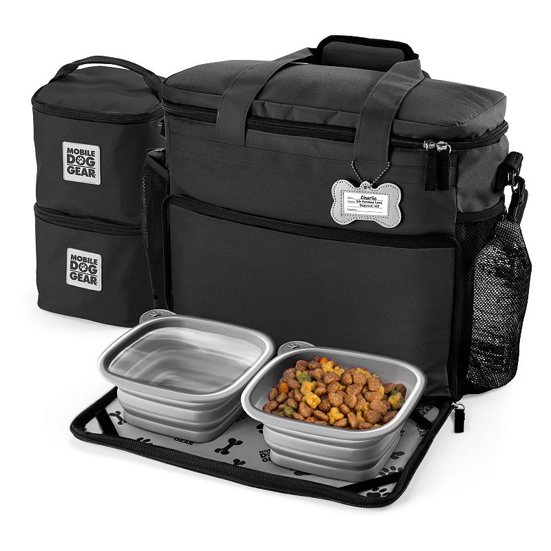 Mobile Dog Gear Week Away Bag for Medium / Large Dogs, Black