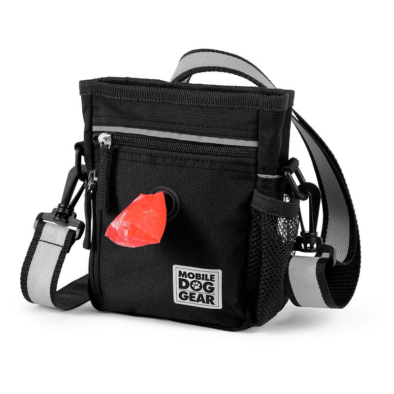Mobile Dog Gear Day/Night 6-Piece Walking Bag, Black