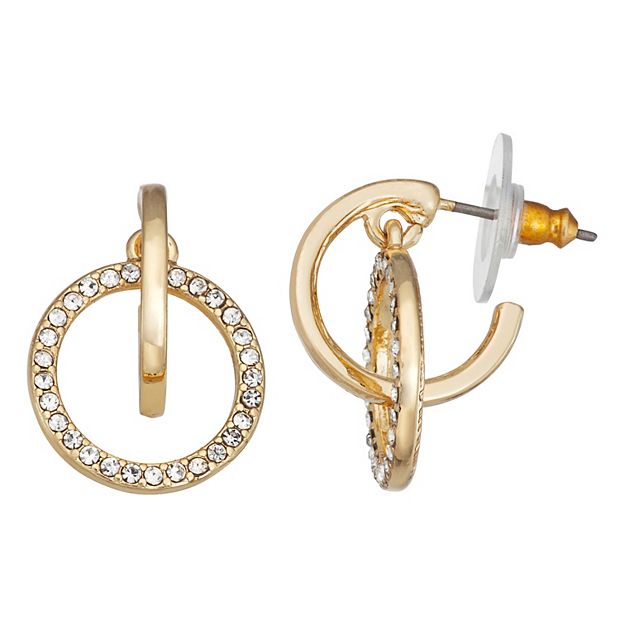 Nine west earrings hoops shop