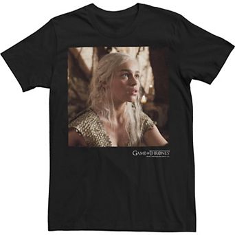 Men's Game Of Thrones Daenerys Targaryen Square Portrait Tee