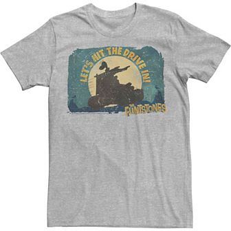 Men's The Flintstones Let's Hit The Drive In Tee