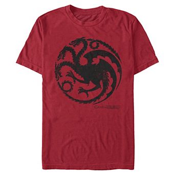 Men's Game Of Thrones Targaryen Dragon Sigil Tee