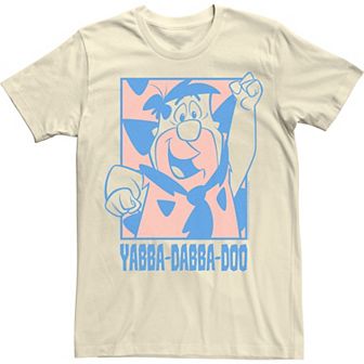 Men's The Flintstones Fred Yabba-Dabba-Doo Portrait Tee