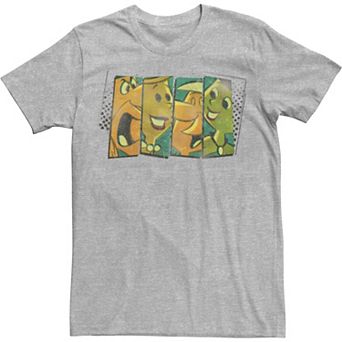 Men's The Flintstones Vintage Character Panels Tee