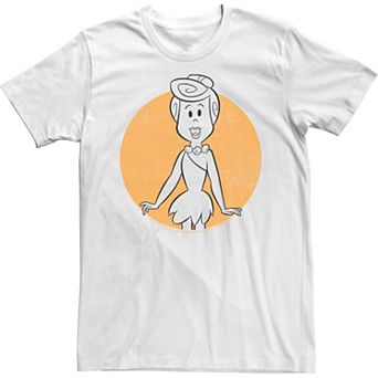 Men's The Core Flintstones Wilma Kanji Big Face Tee