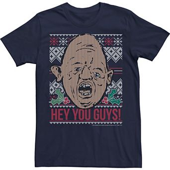 Men's The Goonies Sloth Hey You Guys Ugly Christmas Style Tee