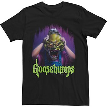 Men's Goosebumps The Haunted Mask Cover Poster Tee