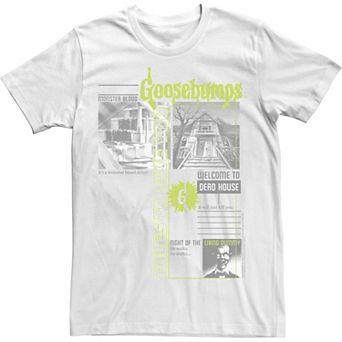 Men's Goosebumps Book Covers Tee