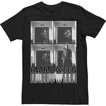 Men's Halloween Michael Myers Scene Box Up Tee