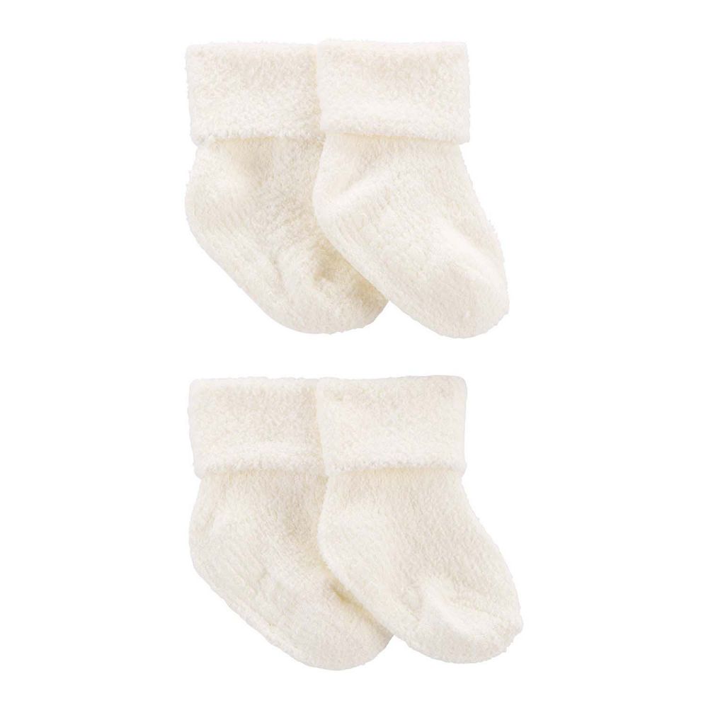 Baby Carter's 4-Pack Foldover Bootie Socks