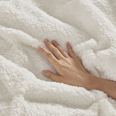 True North by Sleep Philosophy Addison Pintuck Sherpa Down-Alternative Comforter Set