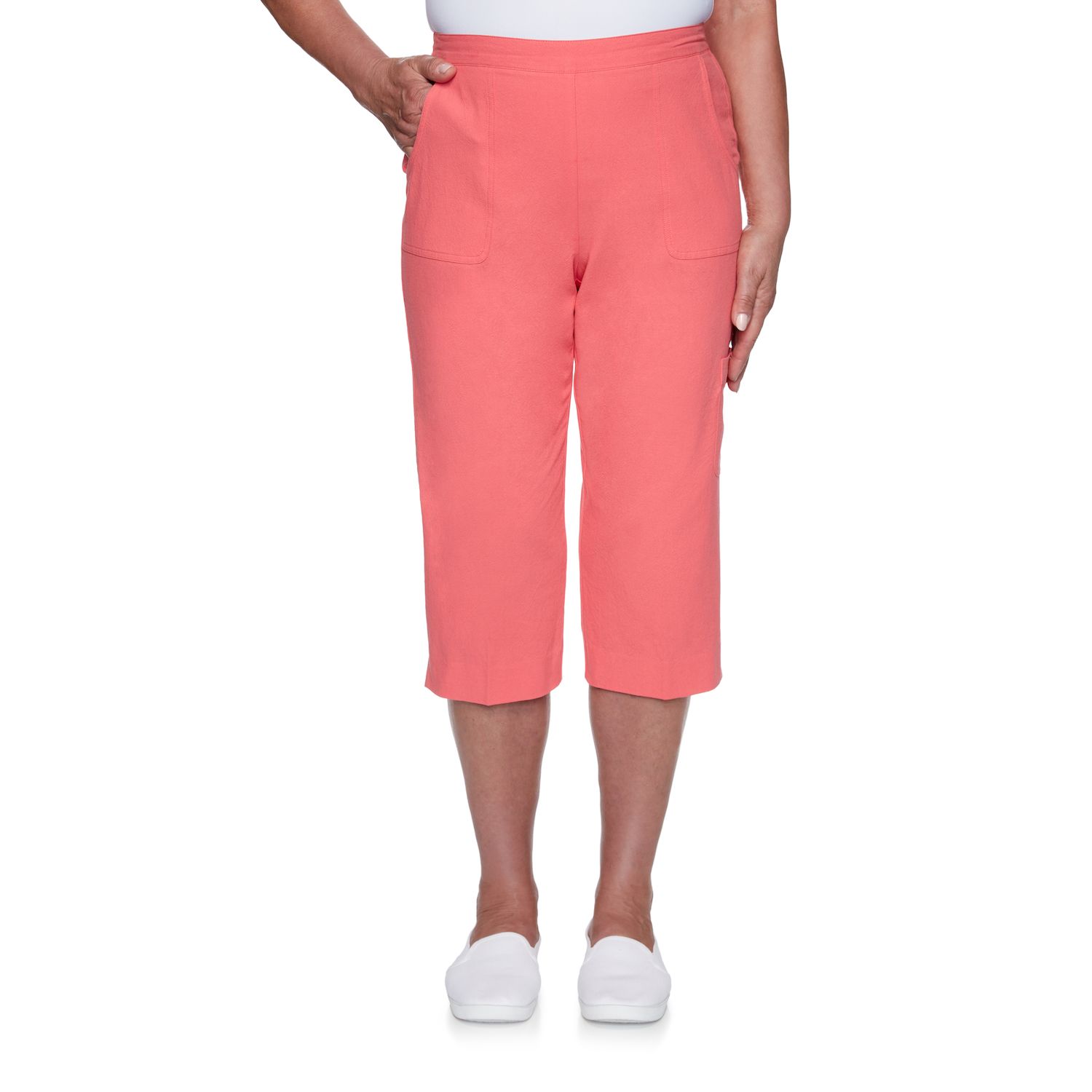 kohls womens petite capri pants