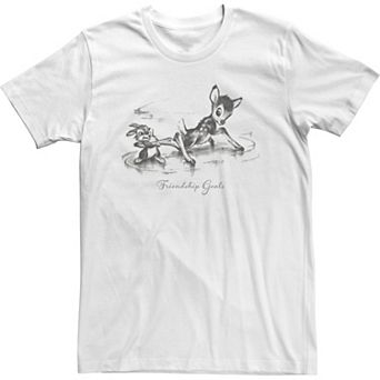 Disney's Bambi Thumper And Bambi Friendship Goals Men's Tee