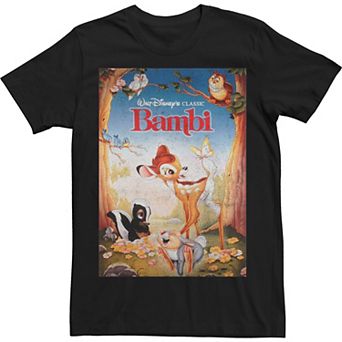 Disney's Bambi Men's Friendships Poster Tee