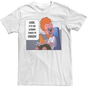Disney's A Goofy Movie Look It's The Leaning Tower Of Cheeza Men's Tee