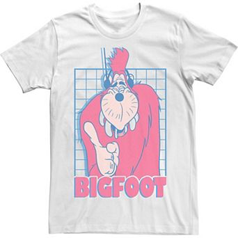 Disney's A Goofy Movie Men's Bigfoot Grid Tee