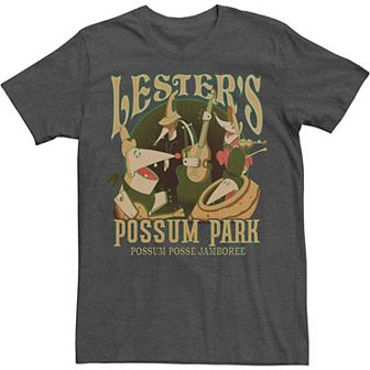 Disney's A Goofy Movie Men's Lester's Possum Park Tee