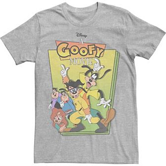 Disney's A Goofy Movie Men's Group Shot Cover Tee